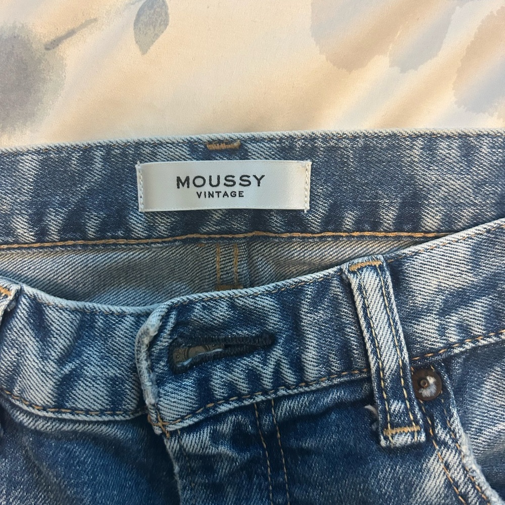 Moussy Straight Leg Jeans Classic Style - Picture 4 of 10